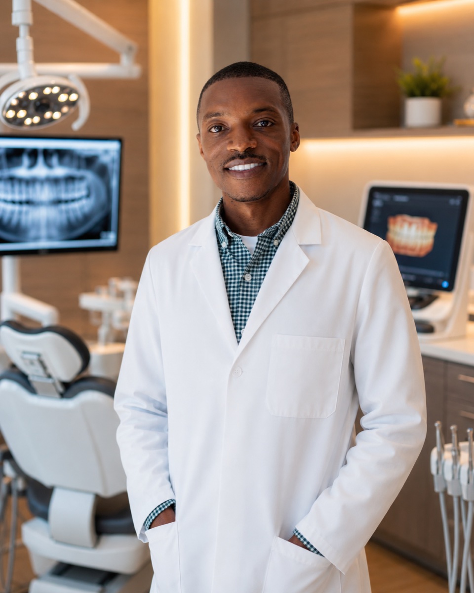 Dr. Donovan Phillips, DMD, founder of Amber Arch Dental