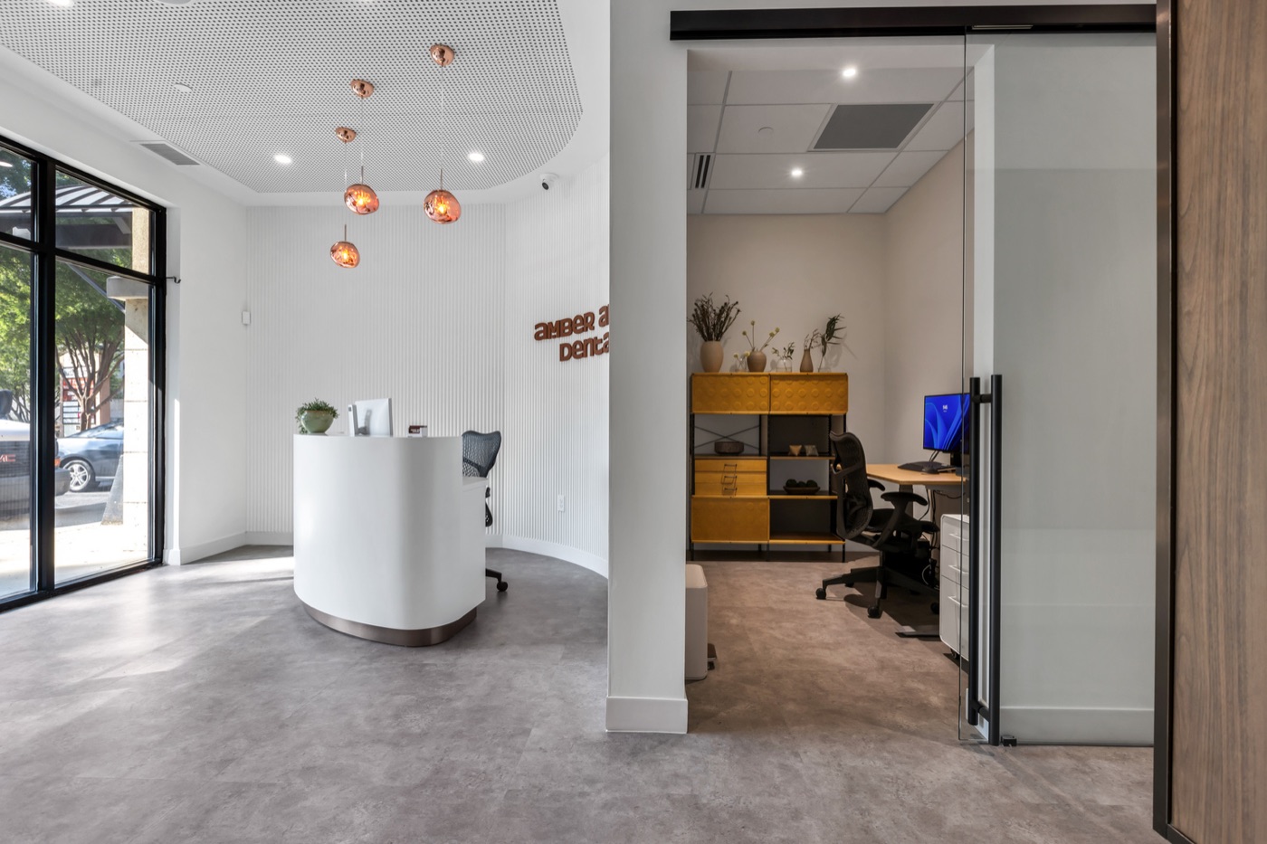 Consult room at Amber Arch Dental